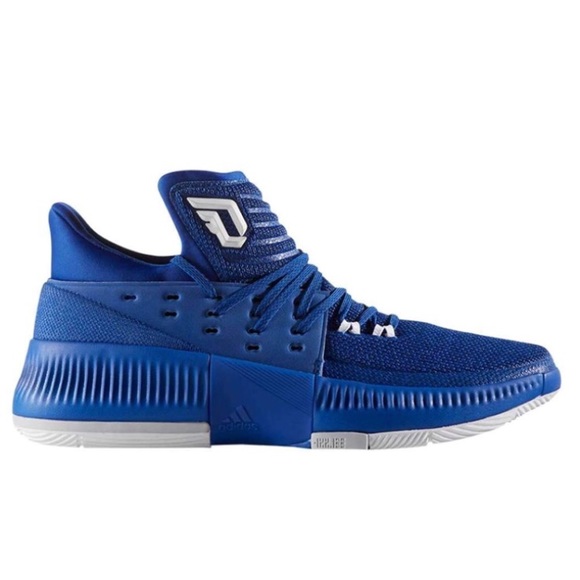 Men’s Adidas Dame 3 Basketball Shoe BY3191 - Picture 4 of 5